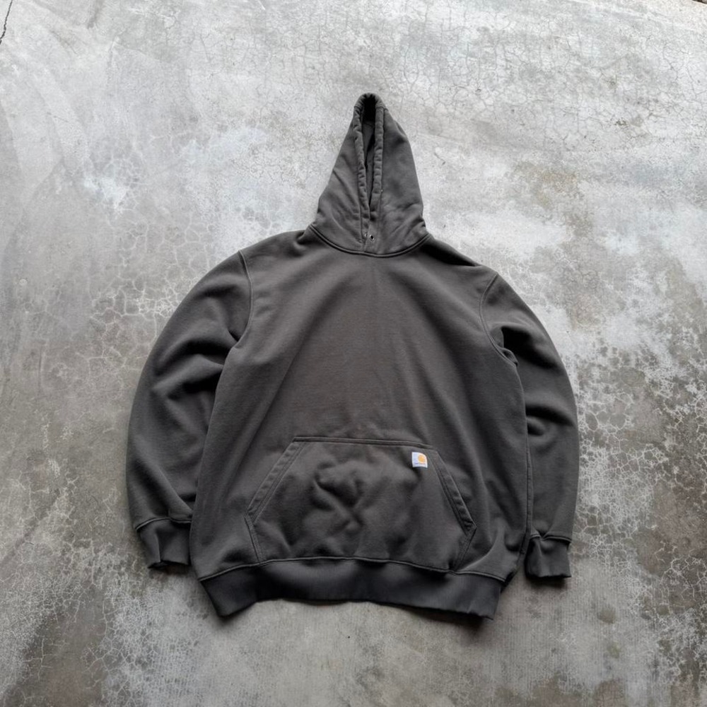 Carhartt heavy weight olive green hoodie
